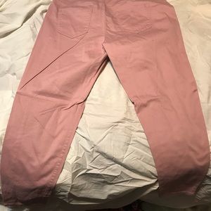 Pink jeans